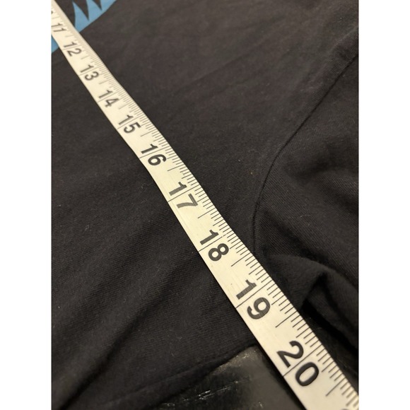 Adidas Anthony Edwards AE 1 Basketball T-Shirt Men's Small Black Blue Graphic - Picture 14 of 16